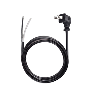 Etl chứng nhận SPT-1 2C 18AWG đen 1.5m dây điện với NEMA 1-15p phân cực cắm + 2cm Tước End - Product Image 6