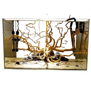 Natural Driftwood Aquarium Decoration Irregular Shape For Fish <b>Tank</b> Indoor Simple Style Transparent Feature Made in VietNam - Product Image 1