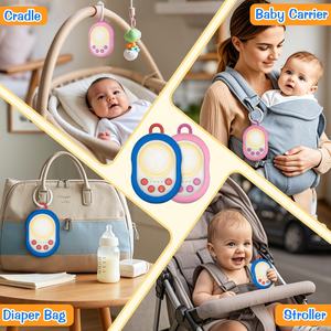 Machine à Sons Apaisants Portable HiFiD pour Bébé avec 20 Sons Apaisants Haute Fidélité, Luminosité Réglable, Veilleuse et Minuteur d'Arrêt Automatique - Product Image 6