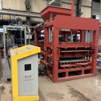 Machine à fabriquer des blocs automatiques hydrauliques QT5-15 pour blocs de béton
