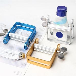 Hot Selling Hair Salon Aluminum Squeezer Toothpaste Tube Squeezer Hairdressing Tool Hair Coloring Gel Metal <b>Paint</b> Squeezer - Product Image 5