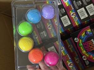 New <b>Product</b> Needoh rainbow Set Stress-relief Squeeze Toy Gift Box Mini Sensory Squishy Toy - Product Image 4