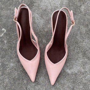 <span class=keywords><strong>Sandali</strong></span> con <span class=keywords><strong>Tacco</strong></span> Alto a Punta in Stile Europeo e Americano per Donne - Product Image 4