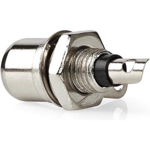 Conector RCA Macho Plateado y Negro, Paquete de 25 Cables Adaptadores de Audio y Video - Product Image 1