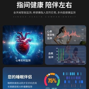 Smart Ring With Heart Rate Tracker IP68 Waterproof Amoled Display App Control Wi-Fi 5g Weight 11 To 30 Days Battery Life - Product Image 5