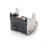 Conector USB 2.0 hembra MUP-U20404 de 16 pines, tipo C, para PCB SMT, doble carcasa, para batería externa, router wifi. Gran venta en India y Malasia.