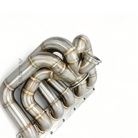 Collecteur d'échappement turbo haute performance pour VW Golf 4 MK4 R32 2.8L VR6 2002-2005 SS304 Améliore la ventilation des cylindres