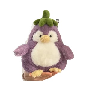 Internet-famous purple Eggplant penguin Plush Toy PP Cotton Filling Plastic Cute Adorable Doll <strong>Pillow</strong> Birthday Gift Couples - Product Image 5