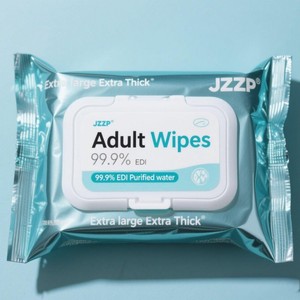 Lingettes nettoyantes pour soins personnels de papier hygiénique biodégradable et humide OEM d'usine 80 pièces de lingettes organiques pour adultes - Product Image 2