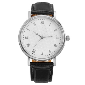 Orologi al quarzo di alta qualità con movimento CITIZEN, cinturino in vera pelle e fondello in acciaio inossidabile, per uomo, marca OEM. - Product Image 2