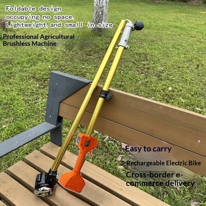 Cortadora de Césped sin Escobillas Compatible con Baterías de 24V, 48V, 60V y 72V, Alimentada por Batería de Vehículo, Cortadora de Césped de Alta Resistencia - Product Image 5