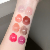 GEGE BEAR Lip Gloss Berkilau Tahan Lama Tahan Air Melembapkan Cermin Berkilau Melembapkan Bibir Jernih Kecantikan untuk Wanita