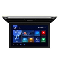 Monitor de Techo para Auto XTRONS de 15.6 Pulgadas, 1920x1080 IPS, Pantalla Táctil Abatible, Android, con Sonido Superior y Entrada HD, Reproducción de Video 4K