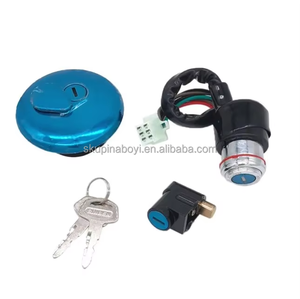 Gn 125 Phụ kiện đánh lửa xe máy thiết lập điều kiện mới 1 Bộ Xe Máy Công tắc đánh lửa nhiên liệu khí Bìa chỉ đạo khóa chìa khóa - Product Image 2