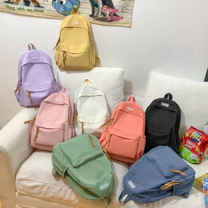 Sac à Dos d'École en Nylon Multicolore à Design Tendance, Doublure en Polyester, avec Fermeture Éclair <span class=keywords><strong>pour</strong></span> Étudiants et Enfants - Product Image 2