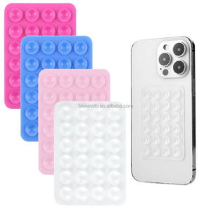 Support de téléphone à ventouse double face en silicone, support de téléphone adhésif pour iPhone Samsung, selfies mains libres, maintien solide - Product Image 6