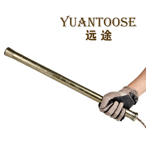 Bastón de Defensa Personal YUANTOOSE de 24 Pulgadas con Bloqueo Giratorio de Metal, Equipo para Campismo al Aire Libre - Product Image 1