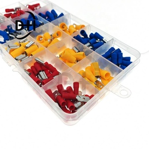 236PCS Mixed Spade Bullet Piggyback <b>Crimp</b> Terminals Insulated Electrical Wire Cable Criming Connectors <b>Set</b> Kits - Product Image 3