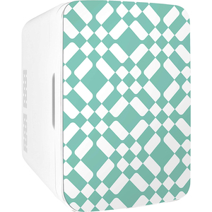 Mini réfrigérateurs portables de voiture pour la maison voiture hôtel dortoir utilisé cosmétiques Mini réfrigérateur 10L capacité Mini réfrigérateurs avec poignée - Product Image 5