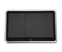 Moniteur de siège arrière de voiture à écran tactile 10,1 pouces, mise en miroir BT, divertissement pour siège arrière, connexion au repose-tête, émetteur FM, lecteur MP5 Carplay