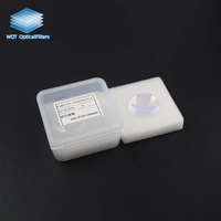 2Pcs D28 Quartz Fiber Laser Collimating Optical Lenses F75 F100 F125 F150mm Meniscus Lens Biconvex Lens