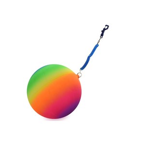 10 "Neon cầu vồng bóng với Keyring - Product Image 1
