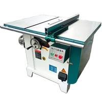 Machines à bois Scie circulaire Mj113 Machine de découpe de bois Axe réglable Angle d'inclinaison Scie à table