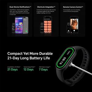 Pulsera Inteligente Original de Fábrica, Versión CN, Pantalla AMOLED, Resistente al Agua 5ATM, Reloj Inteligente, Pulsera Inteligente 11 - Product Image 1
