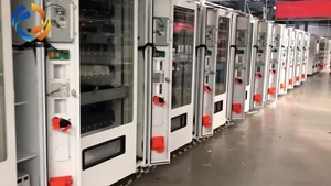 Ngoài trời hoàn toàn tự động Kem Máy bán hàng tự động Snack Dispenser kim loại xây dựng nhiều đồng xu thẻ tín dụng mã QR - Product Image 5