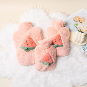 <span class=keywords><strong>Bouillotte</strong></span> en PVC haute densité au design minimaliste, grande capacité, amovible et lavable, pour le réchauffement abdominal - Product Image 2