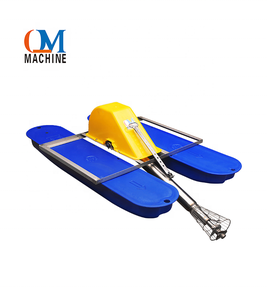 Aérateur à jet de type inoxydable 3HP de conception de haute qualité avec double turbine pour étang à poissons - Product Image 1