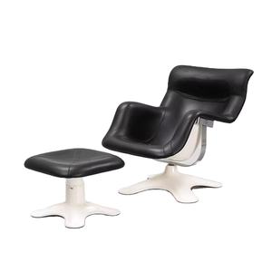 RUNXI-Silla de salón individual de diseño único nórdico, elegante, pata de metal, sala de estar silla para, apartamento, muebles para el hogar - Product Image 1