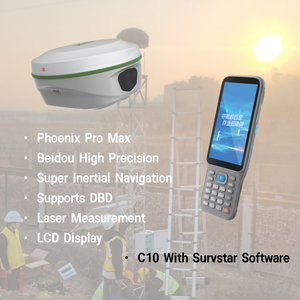 เครื่องมือวัดตำแหน่ง GPS ความแม่นยำสูง South ProMax Multi-Constellation Dual-Camera RTK พร้อมระบบ Visual Layout ProMa - Product Image 3