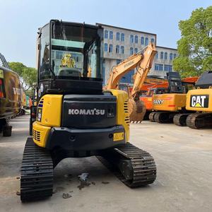 รถขุดขนาดเล็กมือสอง Komatsu PC55MR-2/3 สภาพดี มีสินค้าในสต็อก ราคาถูก พร้อมจัดส่ง - Product Image 4