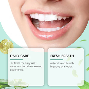 Espuma blanqueadora de dientes orgánica y enjuague bucal para uso doméstico en adultos - Product Image 3