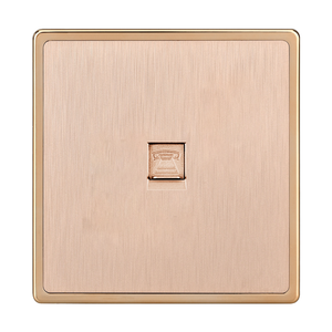 핫세일 전기 조명 전원 벽면 단일 스위치 10AX 250V 1구 2방향 PC 소재 골드 - Product Image 6