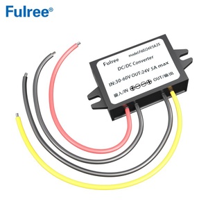 Taille mince 36V 48 V à 24 V 1A 2A 3A 5A DC convertisseur de tension abaisseur 36 48 <span class=keywords><strong>volts</strong></span> abaisseur à 24 <span class=keywords><strong>volts</strong></span> régulateur - Product Image 1