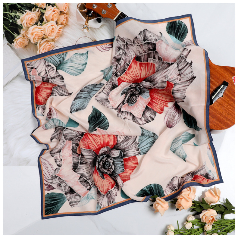 Hotel Kalinga Aker Scarf Stripe Silk Scarf Canada