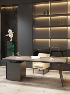 Ánh sáng hiện đại sang trọng bảng màu Quả Óc Chó bàn đơn giản bàn gió nhà đa chức năng Bàn máy tính - Product Image 3