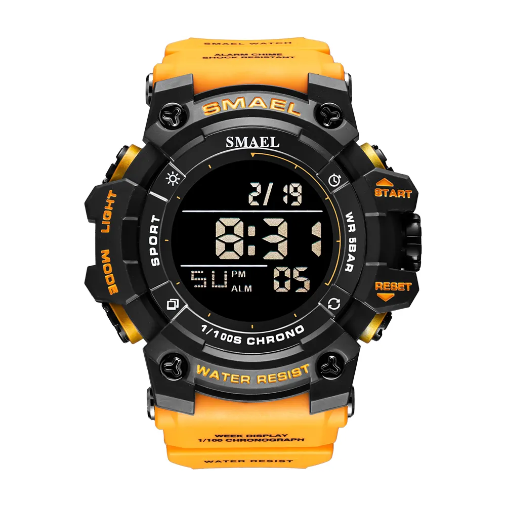 SMAEL 8046 Fashionable Electronic Watches Mens Sport Waterproof Digital Watch Relojes De Hombre