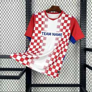 Venta Directa <span class=keywords><strong>de</strong></span> Fábrica, Camiseta <span class=keywords><strong>de</strong></span> Fútbol <span class=keywords><strong>de</strong></span> Croacia 2026, Diseño Retro, Versión Tailandia, MODRIC - Product Image 1