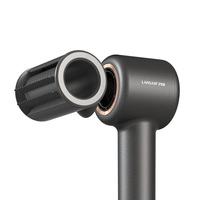 Sèche-cheveux ionique haute vitesse pour salon 130000 tr/min avec diffuseur, 4 réglages de vitesse, pour hôtel et usage domestique, sac de rangement inclus