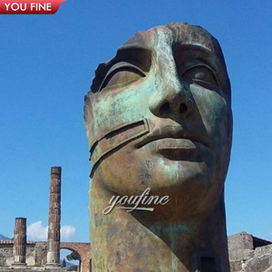 Famosa Igor Mitoraj di Strada All'aperto di Arte Astratta del Metallo Faccia di Bronzo Scultura per Deco - Product Image 5