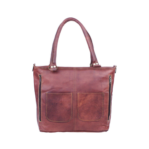 Bolso de Doble Correa para Mujer, Estilo Único, Material PU de Primera Calidad, Impermeable, Ligero, Gran Capacidad, Color Sólido - Product Image 1