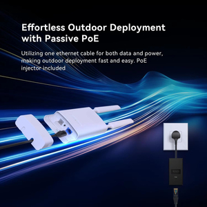 Punto de Acceso Wi-Fi para Exteriores de Doble Banda AC1200 (OAP1200) USB MU-MIMO IP65 Resistente al Agua con Alimentación PoE para Patio Trasero o Garaje - Product Image 4