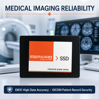Disque SSD SATA III 2.5 Haute Endurance MLC NAND Industriel 16 Go 32 Go 64 Go 128 Go pour Système de Démarrage à Faible Capacité pour Robot d'Automatisation
