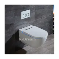 गर्म बिक्री KD-T025A दीवार लटका बुद्धिमान स्मार्ट सेंसर महिला bidet शौचालय wc