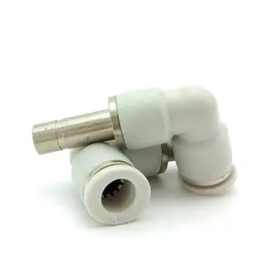 PLJ series push in air tube connector male elbow pneumatic fitting