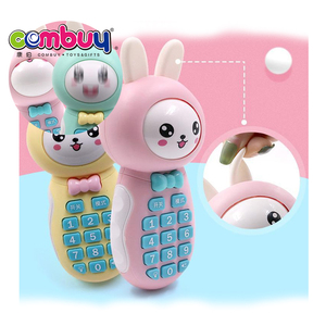 Câu Chuyện Đầu Máy Thông Minh Mặt Thay Đổi Âm Nhạc Nhựa Pin Hoạt Động Unisex Bé Đồ Chơi Điện Thoại Di Động - Product Image 1