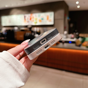 Fashion CD <strong>Pattern</strong> Pure Color Phone <strong>Case</strong> for <strong>iPhone</strong> 11 12 13 14 15 16 Pro Max Laser Aurora Camera Lens Protection Cover Shell - Product Image 5